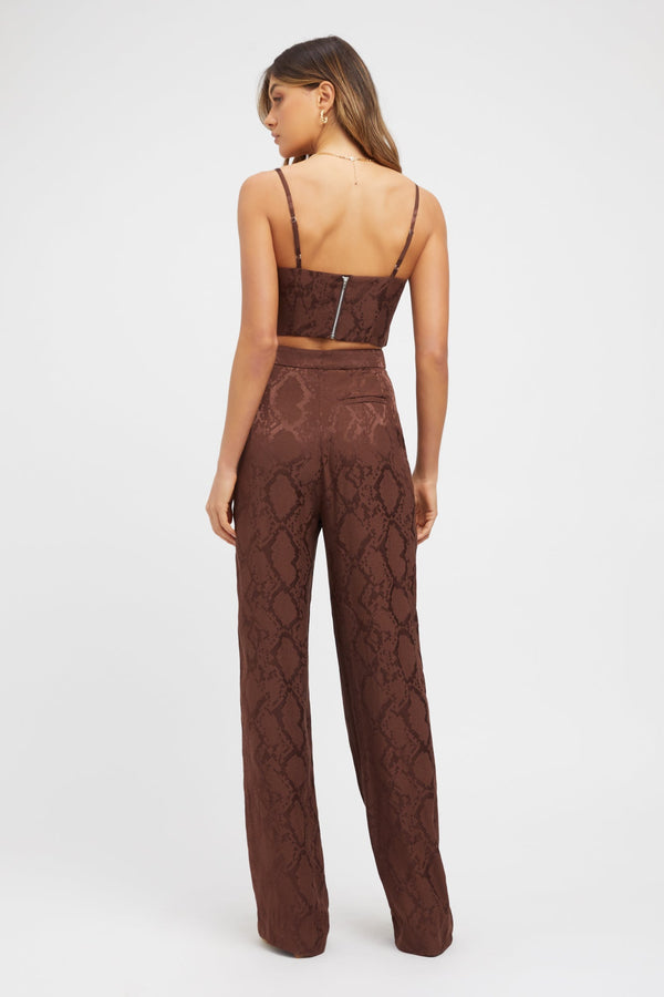 Kookai Alina Pant Chocolate