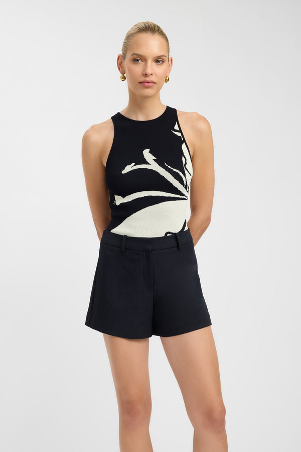 Kookai Aloha Tank Black/Natural