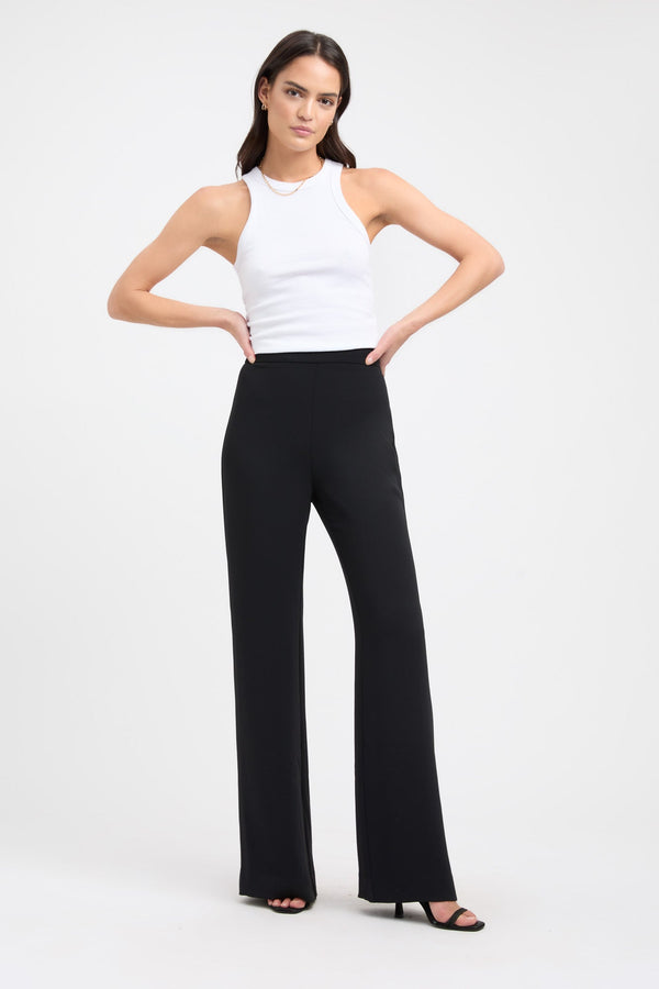 kookai Alpha Long Flare Pants Black