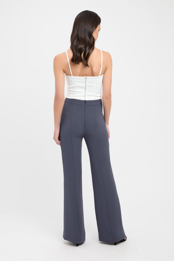 Kookai Alpha Long Flare Pants Iron