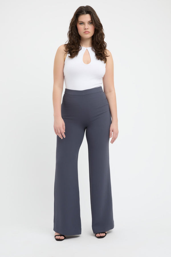 Kookai Alpha Long Flare Pants Iron
