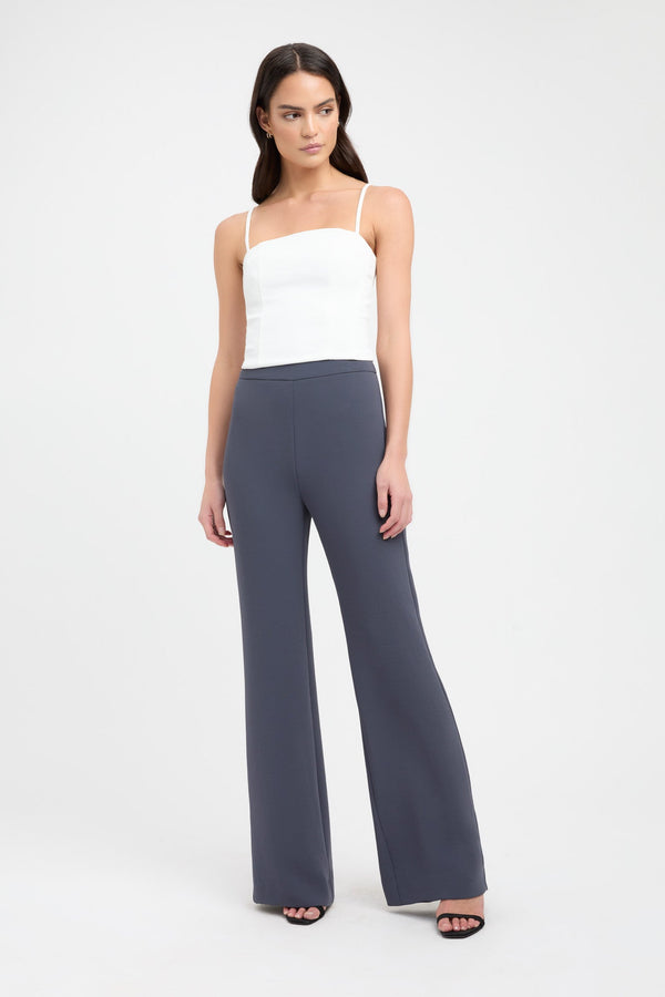 kookai Alpha Long Flare Pants Iron