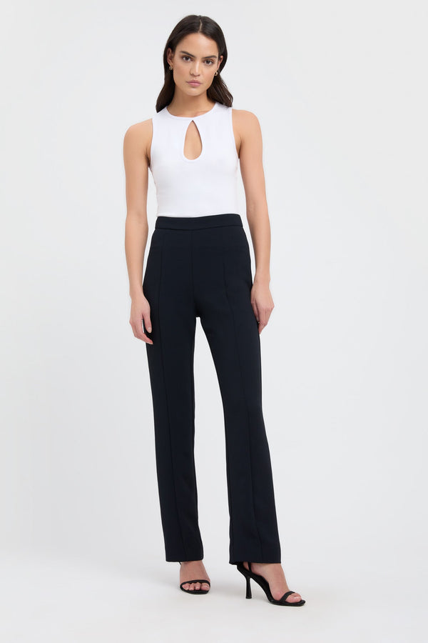 kookai Alpha Straight Pants Black
