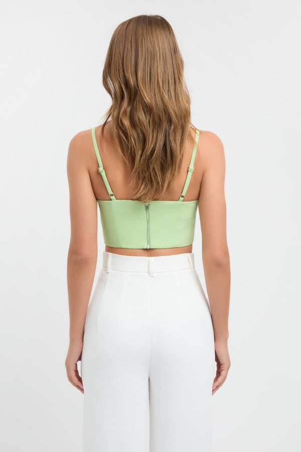 Kookai Alpha Strap Bodice Top Margarita