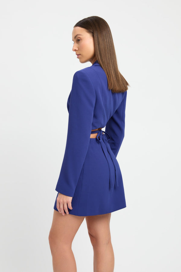 Kookai Alpha Suit Dress Sodalite Blue