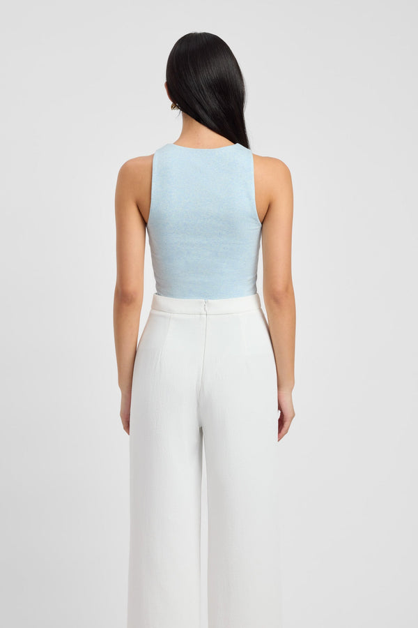 Kookai Alpha Tank Baby Blue Marle