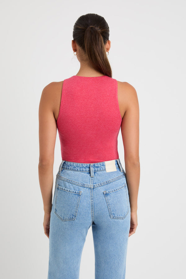 Kookai Alpha Tank Berry Marle