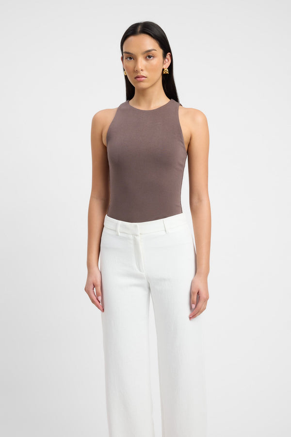 Kookai Alpha Tank Dark Nestle