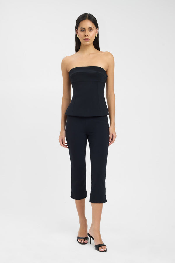 kookai Alto Capri Pant Black