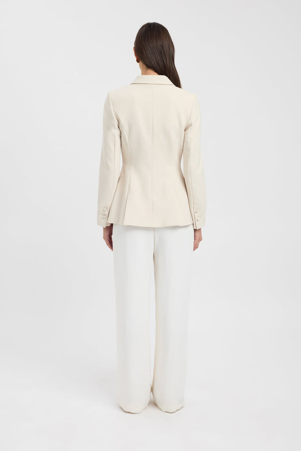 Kookai Alto Cinched Blazer Almond Milk