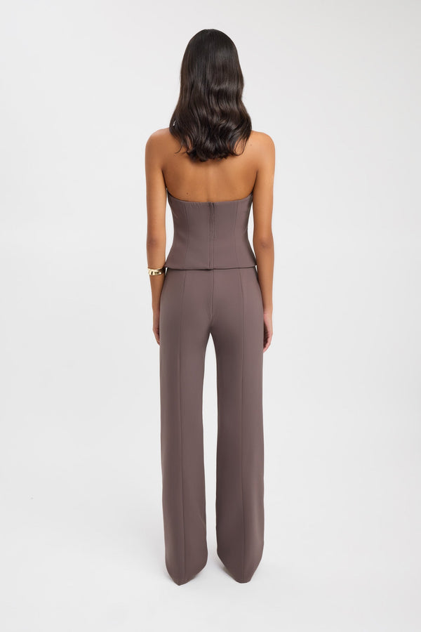 Kookai Alto Long Flare Pants Nestle