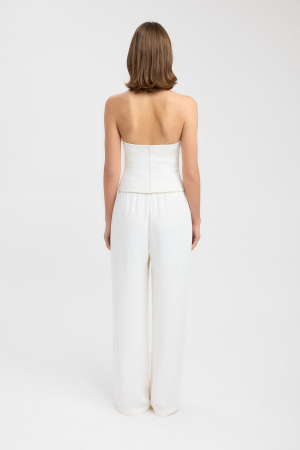 Kookai Alto Low Cut Top Coconut Milk