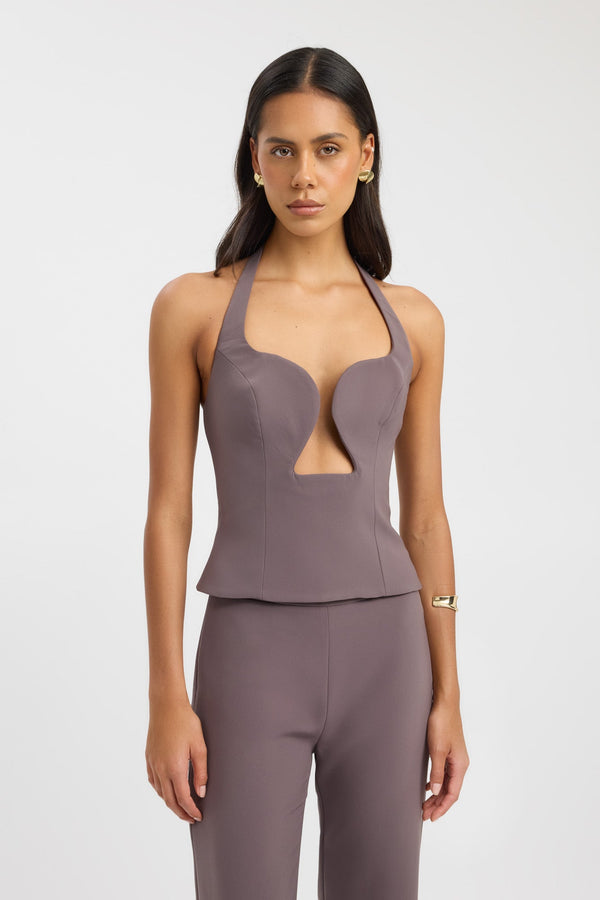 Kookai Alto Low Cut Top Nestle