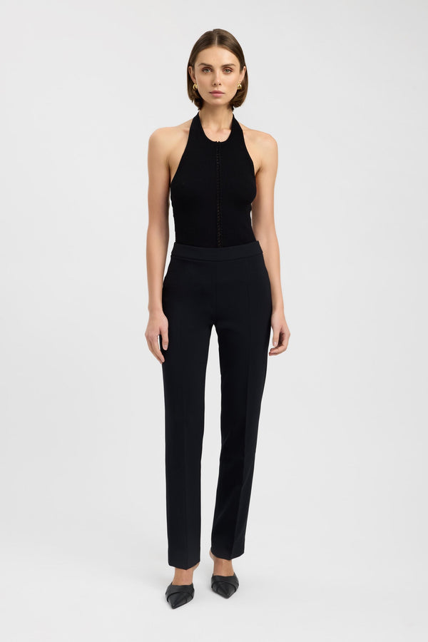 kookai Alto Slim Tailored Pant Black