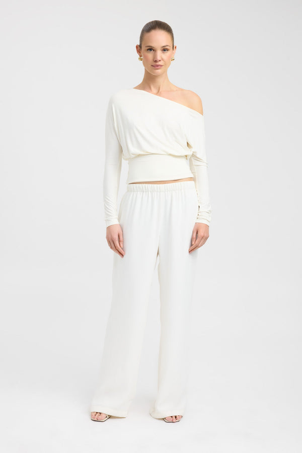 kookai Anders Top Coconut Milk