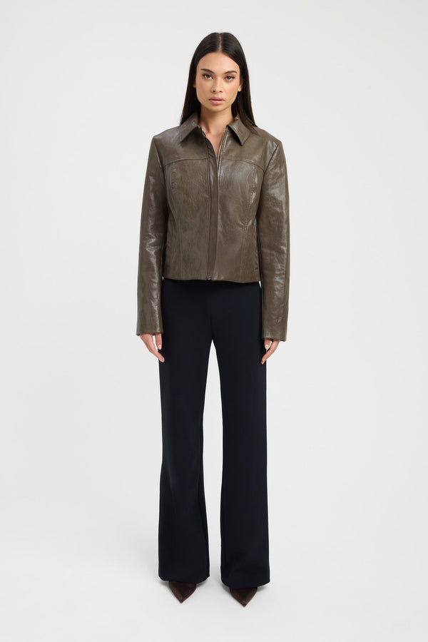 Kookai Andes Jacket Dark Olive