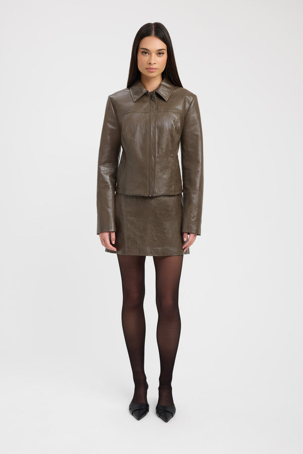 Kookai Andes Jacket Dark Olive