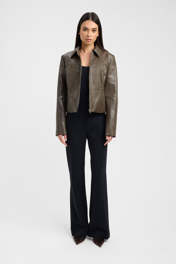 kookai Andes Jacket Dark Olive