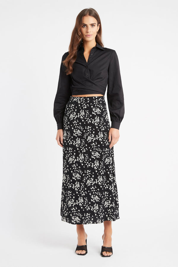 kookai Andrea Midi Skirt Multi