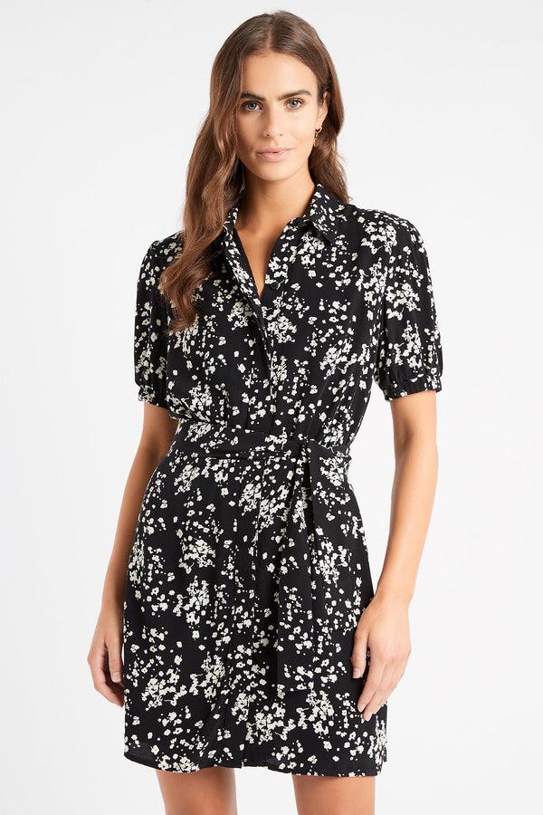 kookai Andrea Mini Shirt Dress Multi
