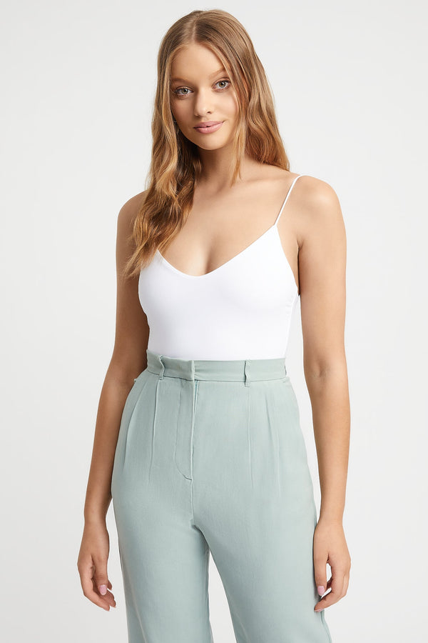 kookai Angela Bodysuit White