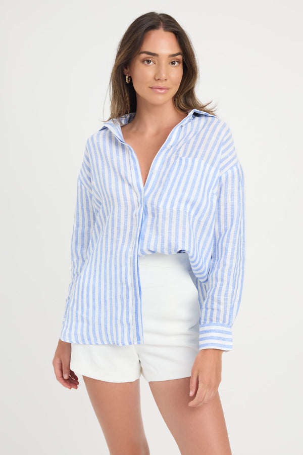 kookai Anna Oversized Shirt Multi