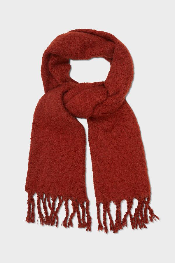 kookai Anna Scarf Rust Red