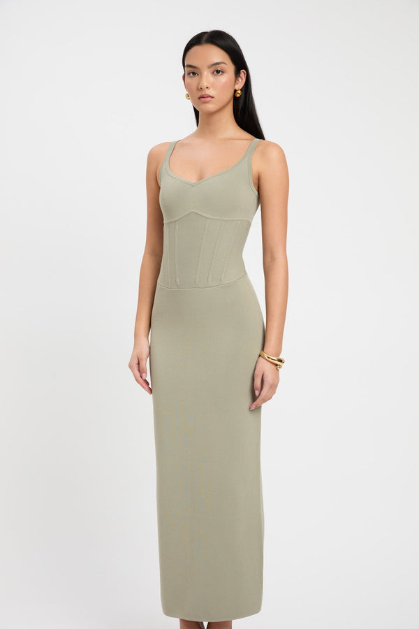 Kookai April Corset Dress Sage