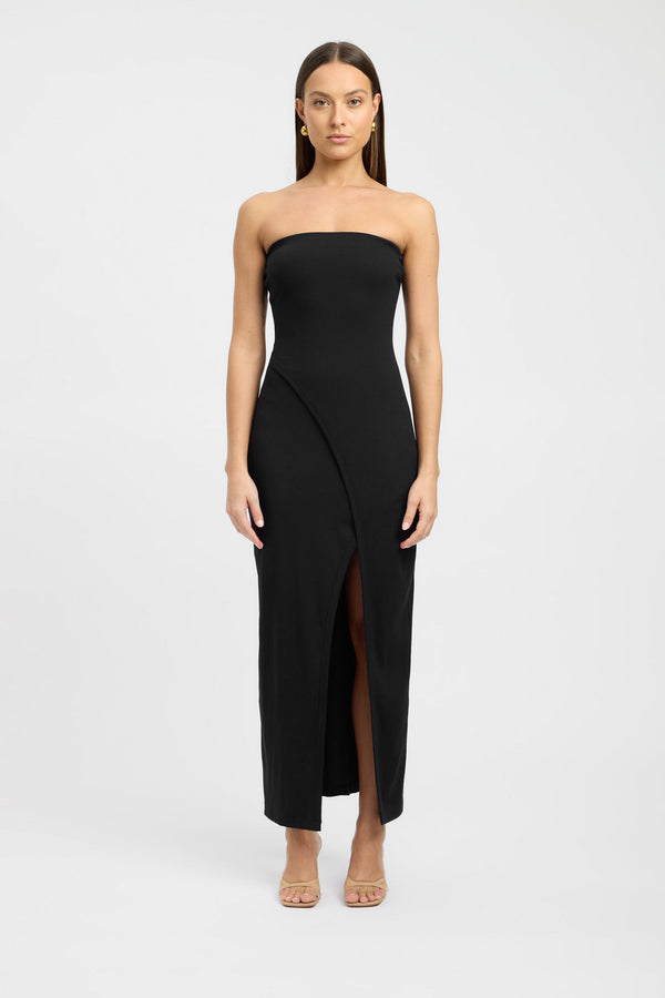 kookai Aria Maxi Dress Black