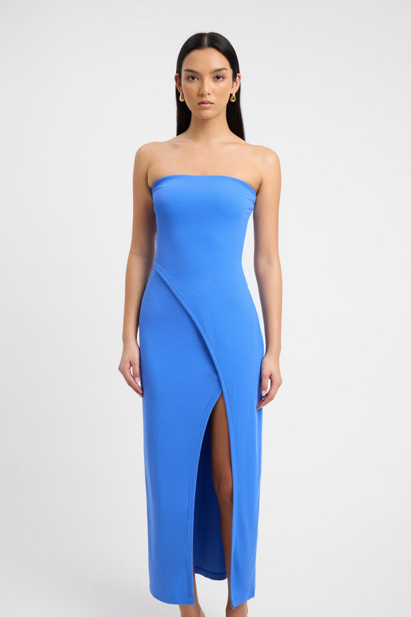 Kookai Aria Maxi Dress Marina Blue