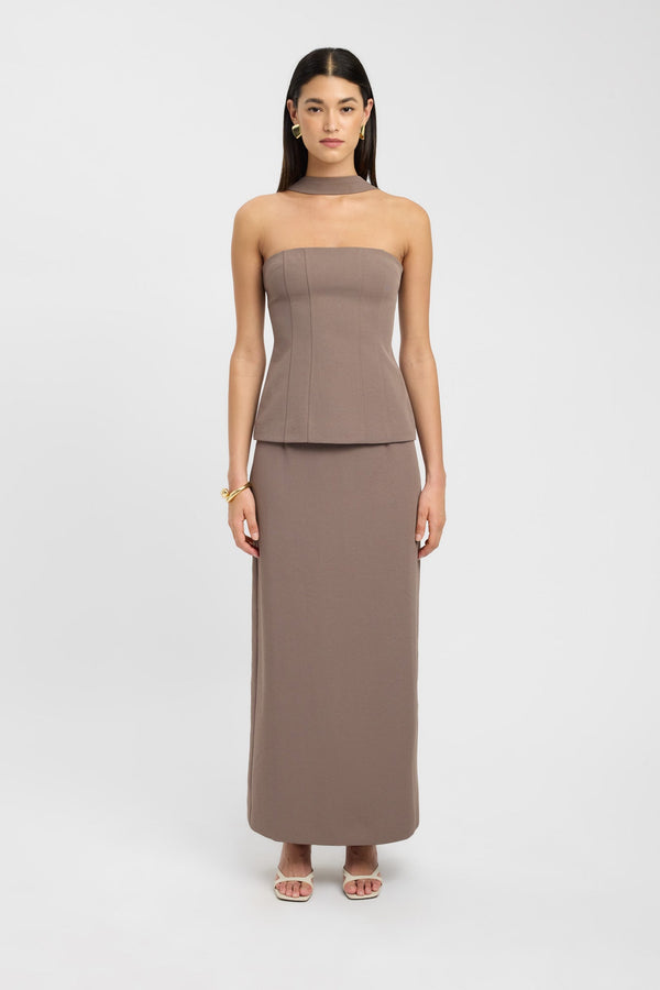 kookai Ariel Bodice Top Nestle