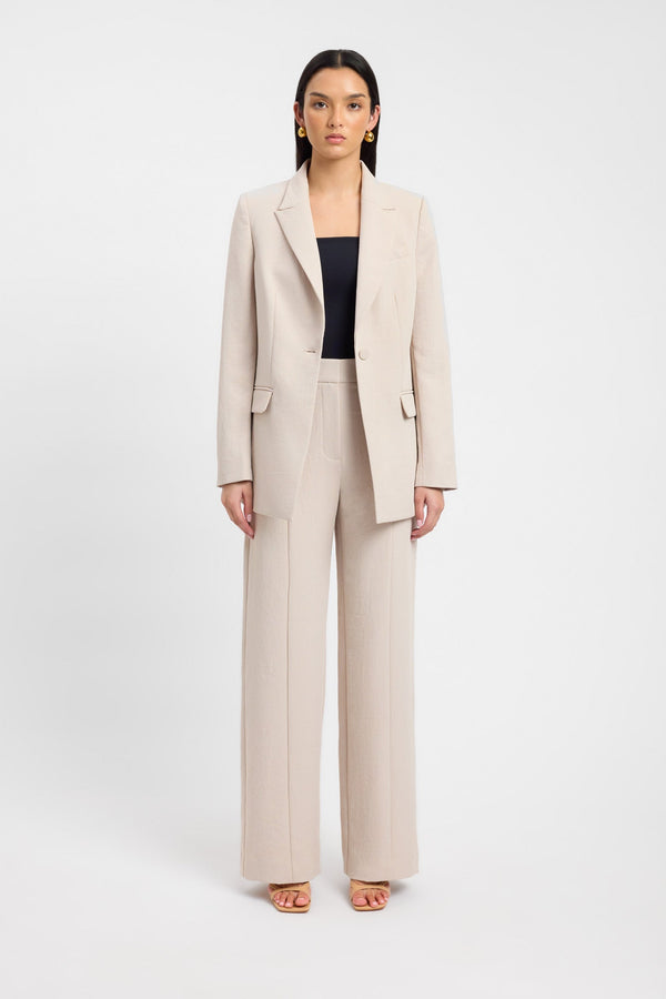 kookai Ariel Boyfriend Blazer Burnt Butter