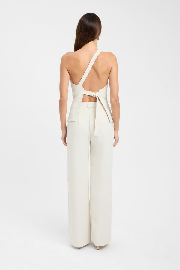 Kookai Ariel Buckle Top Almond Milk