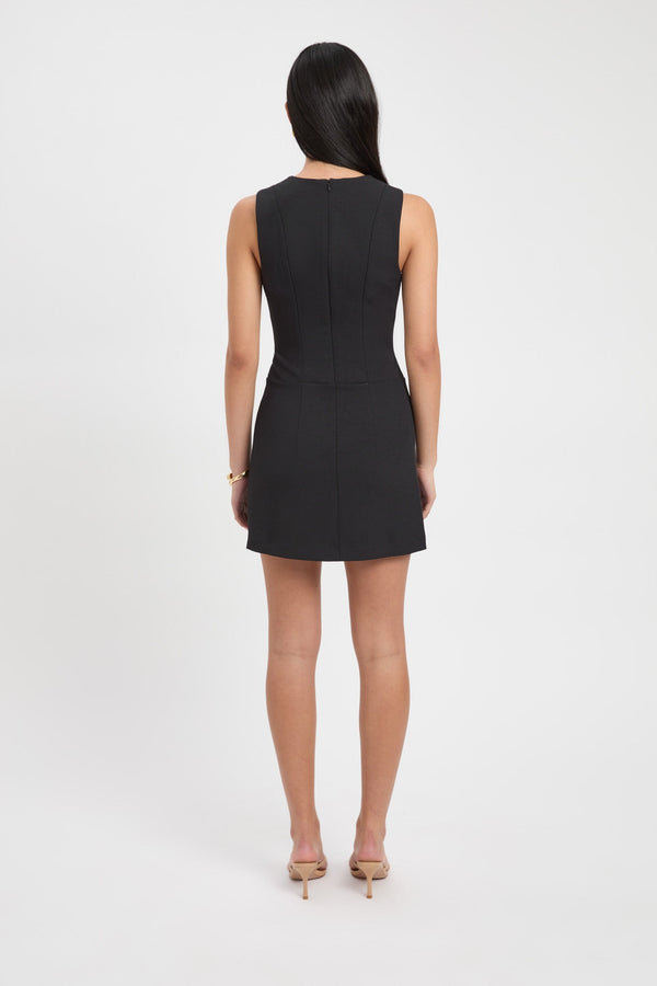 Kookai Ariel Corset Mini Dress Black