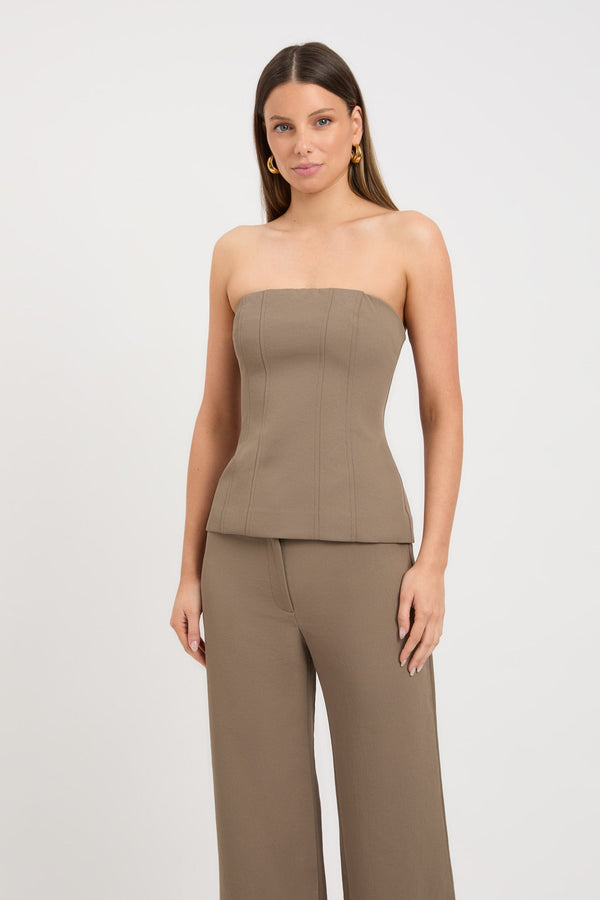 Kookai Ariel Corset Sicilian Olive