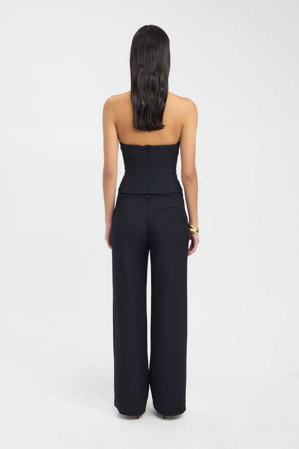 Kookai Ariel Low Cut Top Black