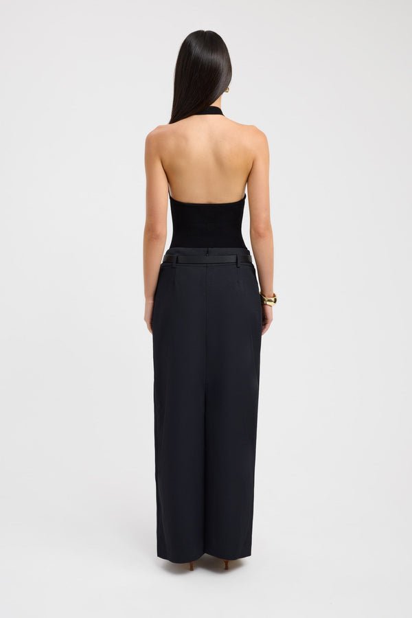 Kookai Ariel Low Rise Maxi Skirt Black