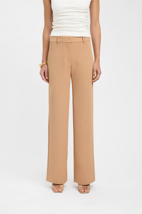 Kookai Ariel Low Rise Pant Iced Coffee