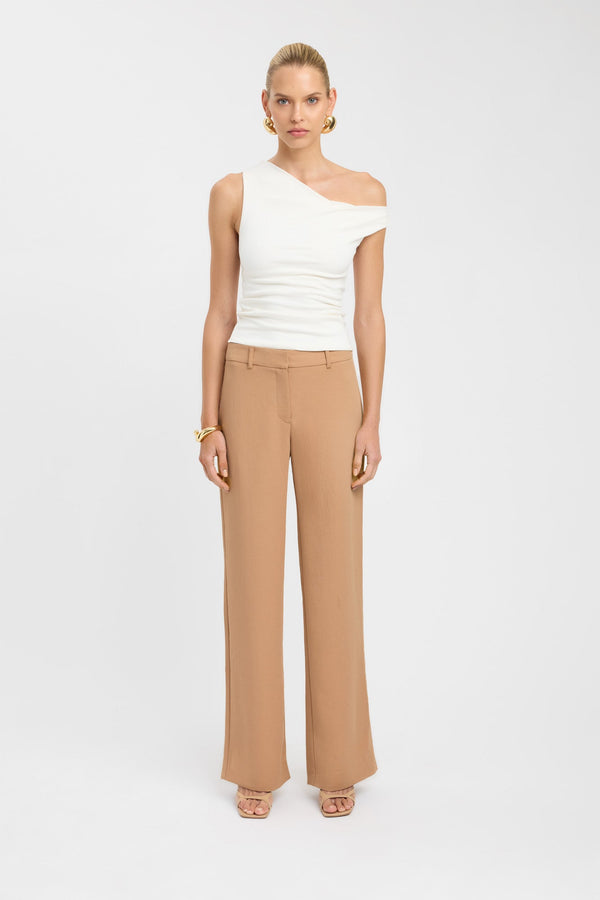 kookai Ariel Low Rise Pant Iced Coffee