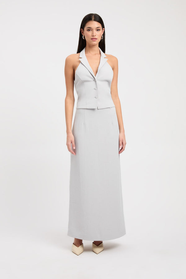 kookai Ariel Staple Vest Soft Grey