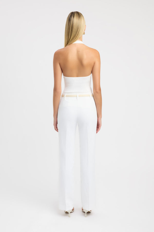 Kookai Ariel Suit Pant Natural White