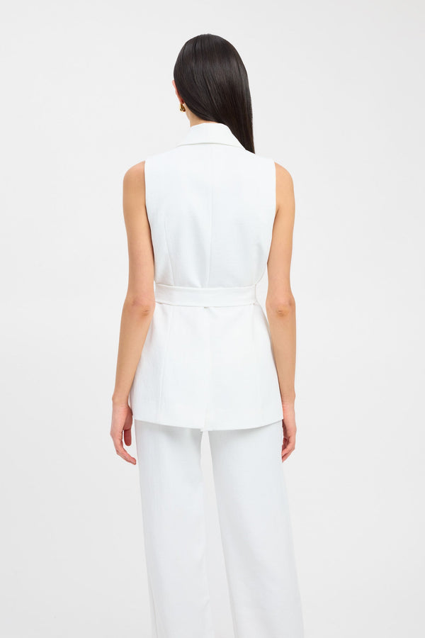 Kookai Ariel Suit Top Natural White