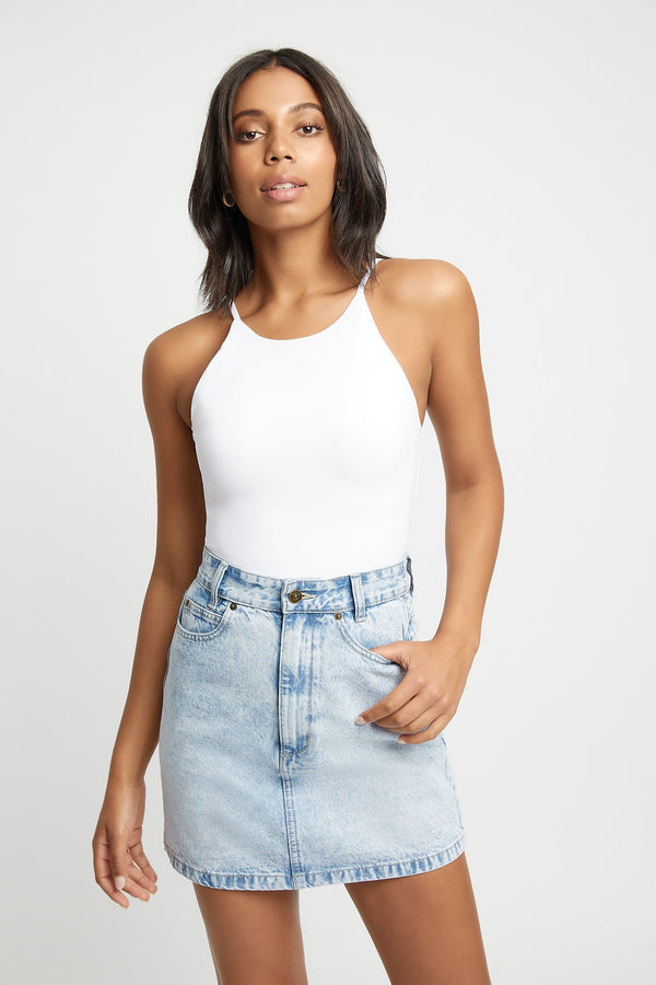 kookai Ash Tank Top White