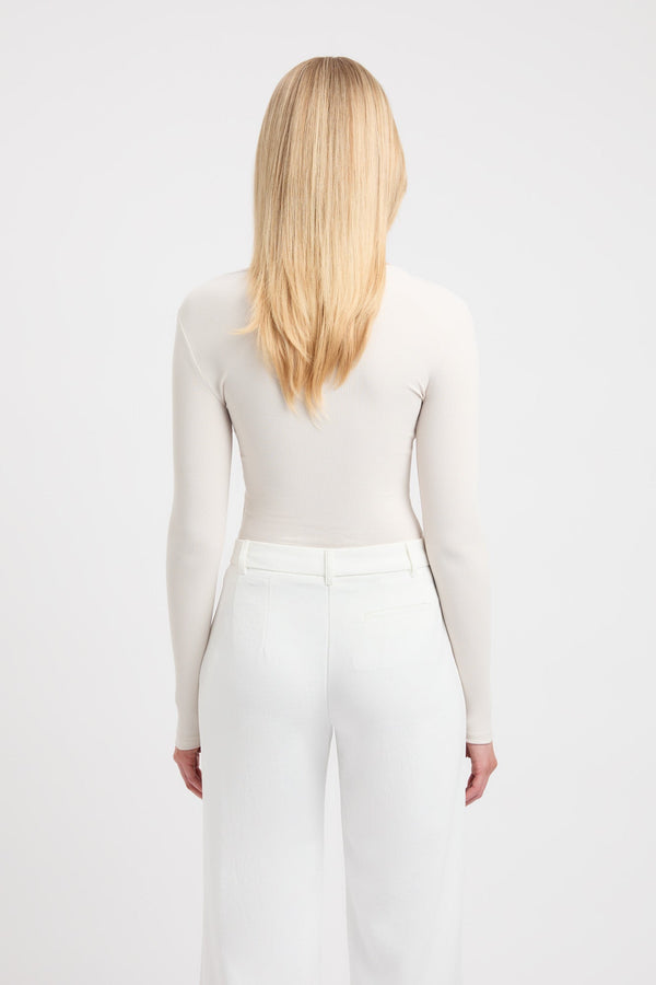 Kookai Asha Long Sleeve Top Marble