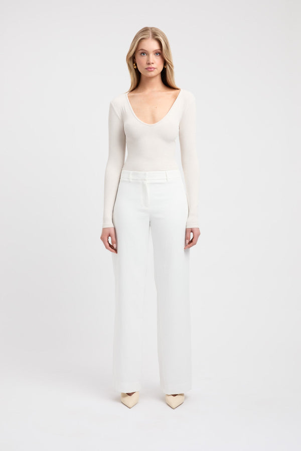 kookai Asha Long Sleeve Top Marble