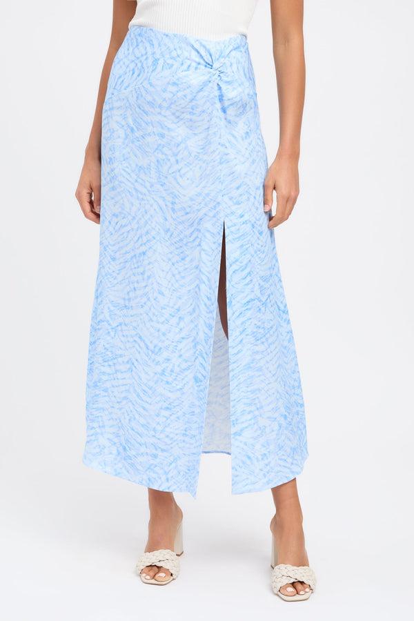Kookai Asher Midi Skirt Blue