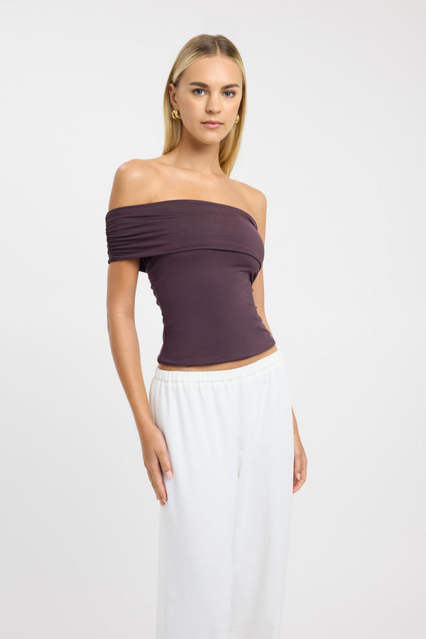 Kookai Aston Top Cocoa