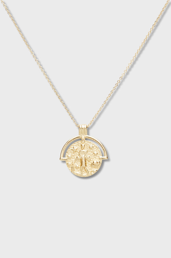 kookai Astrology Necklace - Aquarius Aquarius