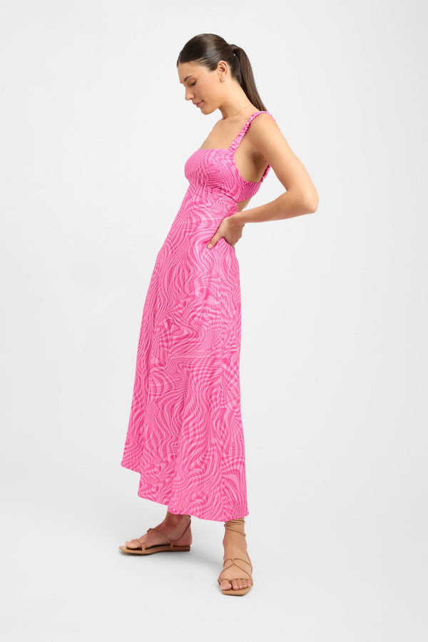 Kookai Athena Strap Dress Pink