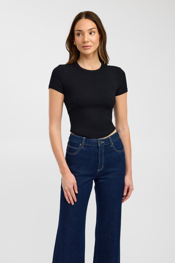 Kookai Athena Tee Black